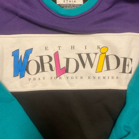 Ethic Worldwide (color block) sweater - Picture 4 of 6
